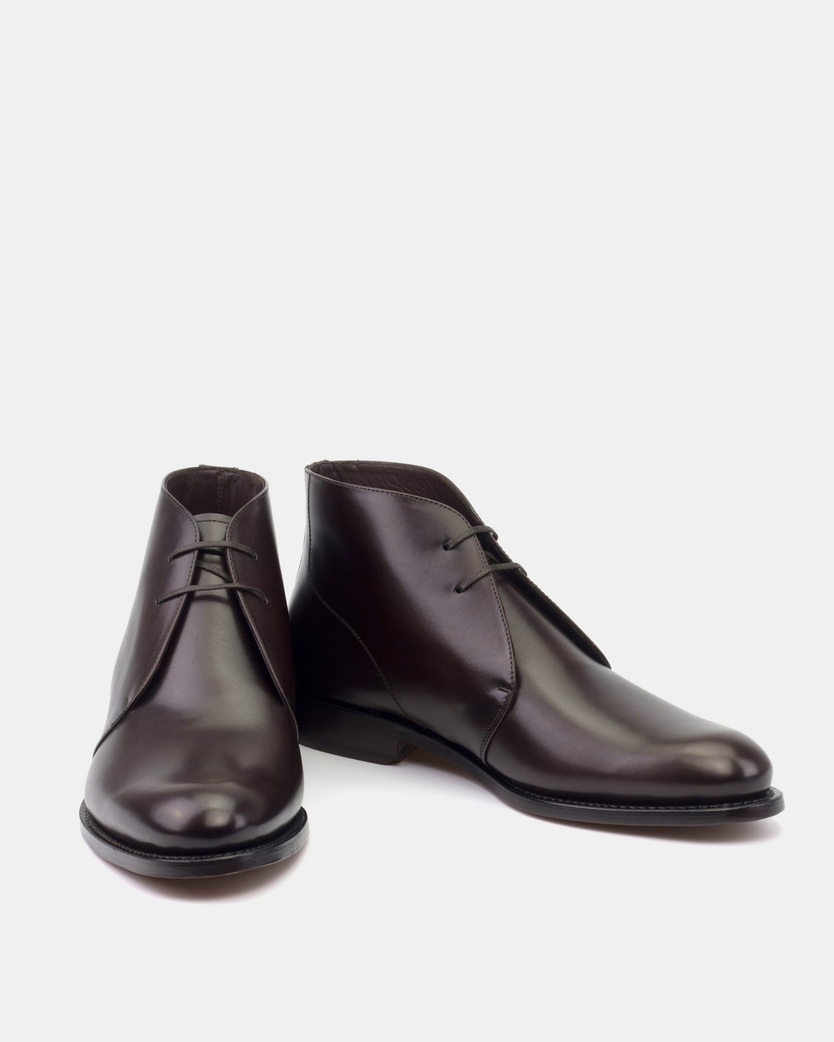 [SALE] - Dark Brown Chukka with Half-Rubber Soles - 675