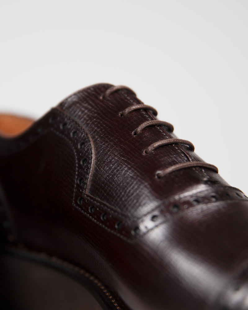 Brown Brogue Lightweight Dress Shoe