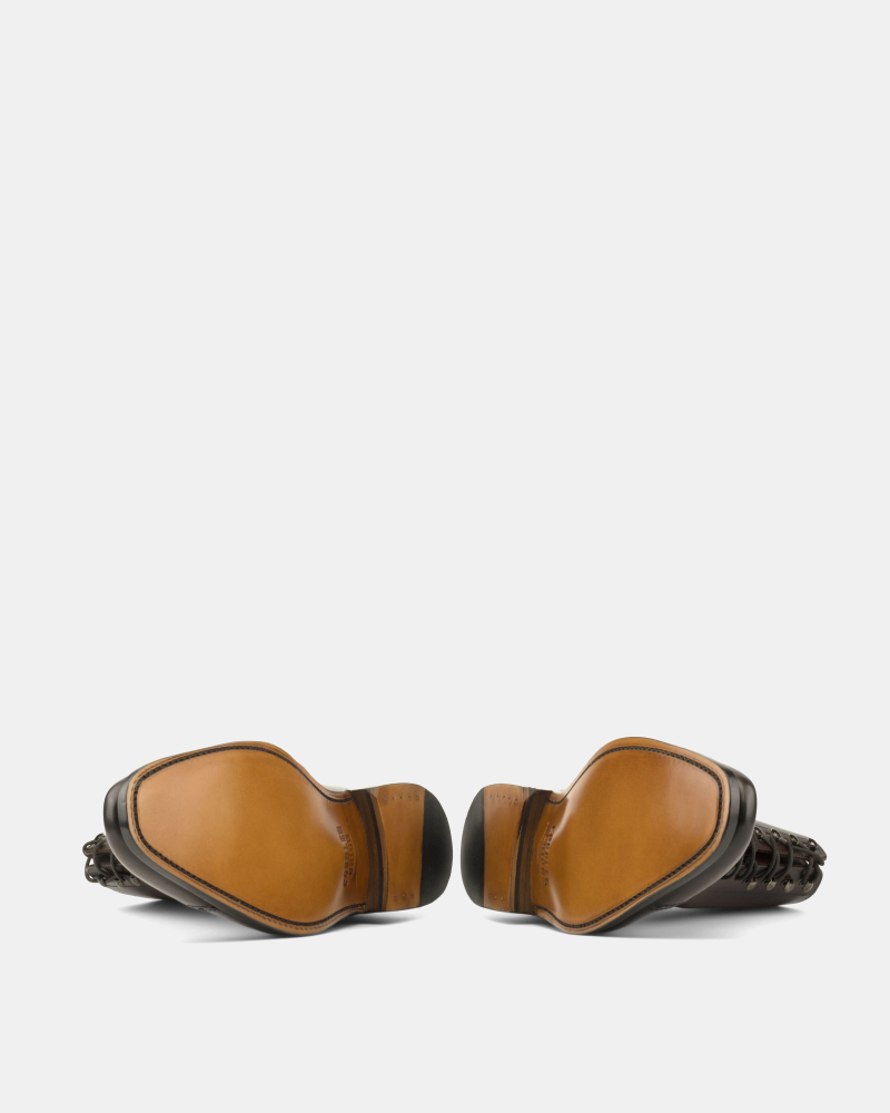 Guillaume Brown Calf Balmoral Boot - 722