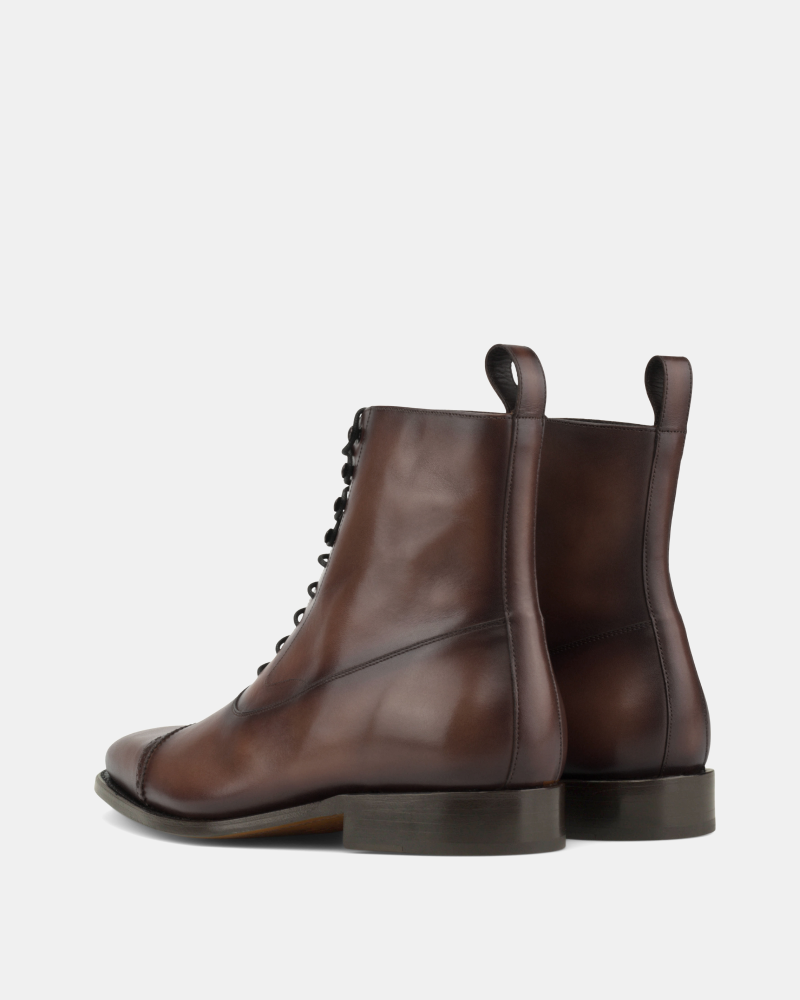 Guillaume Brown Calf Balmoral Boot - 722