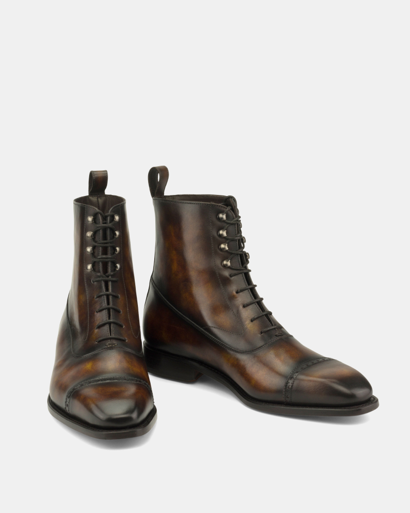 Guillaume Fire Patina Balmoral Boot - 722