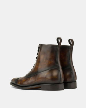 Guillaume Fire Patina Balmoral Boot - 722