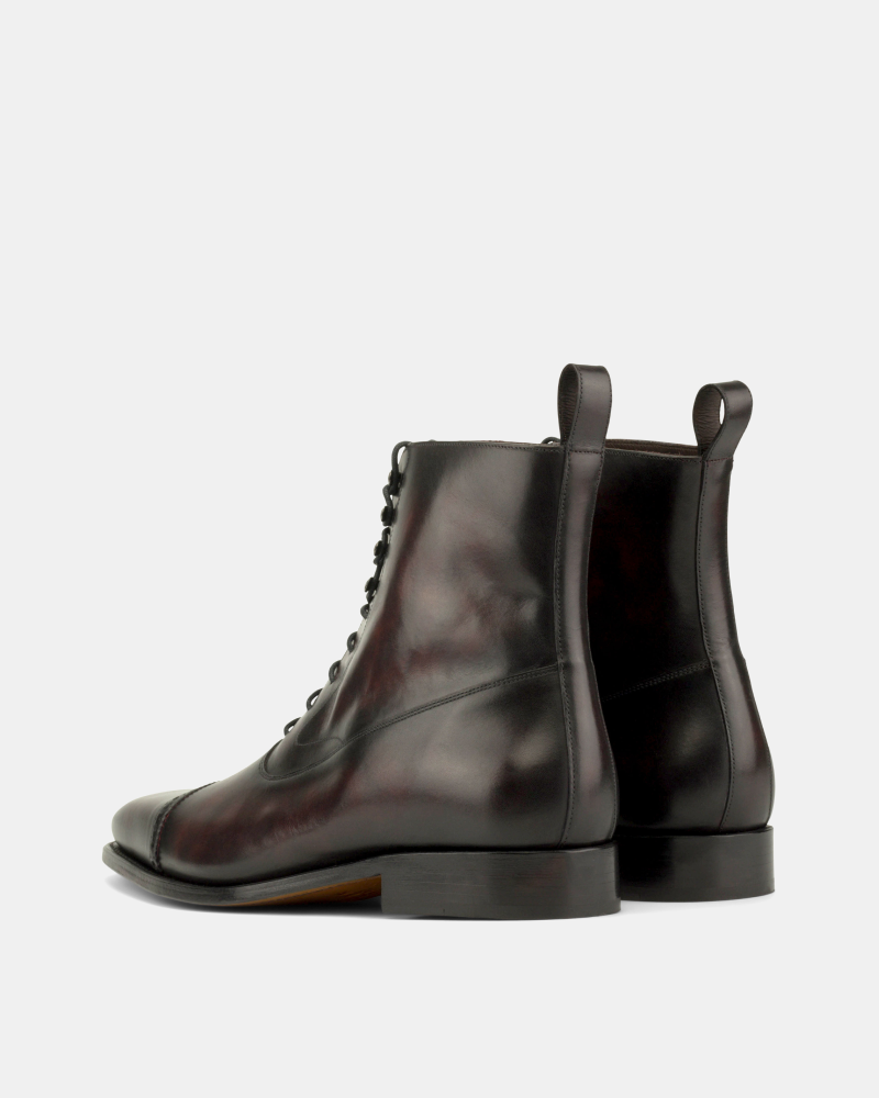 Guillaume Museum Oxblood Patina Balmoral Boot - 722