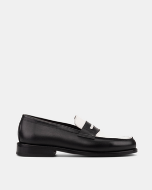 Henry Black & White Penny Loafer - 144