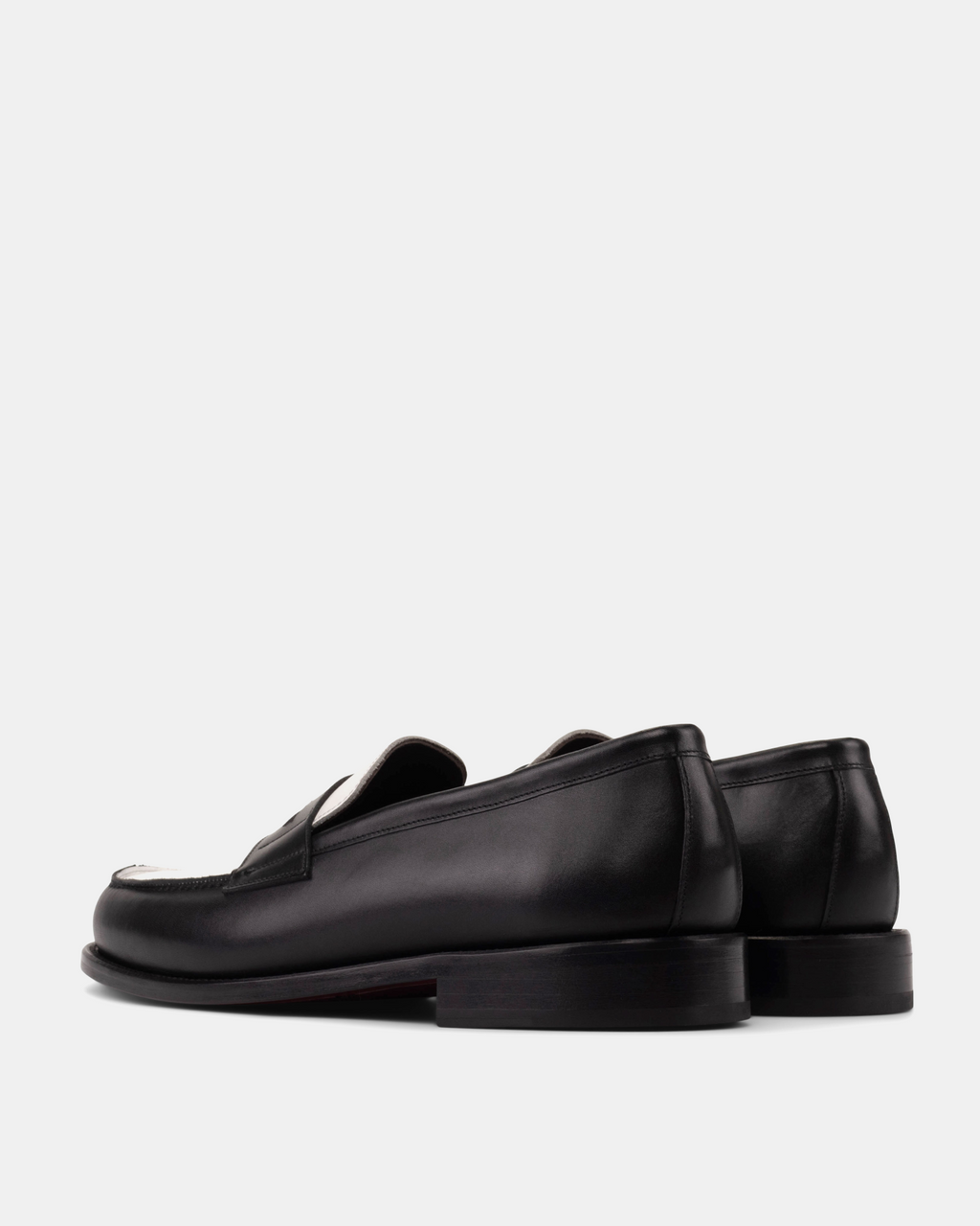 Henry Black & White Penny Loafer - 144