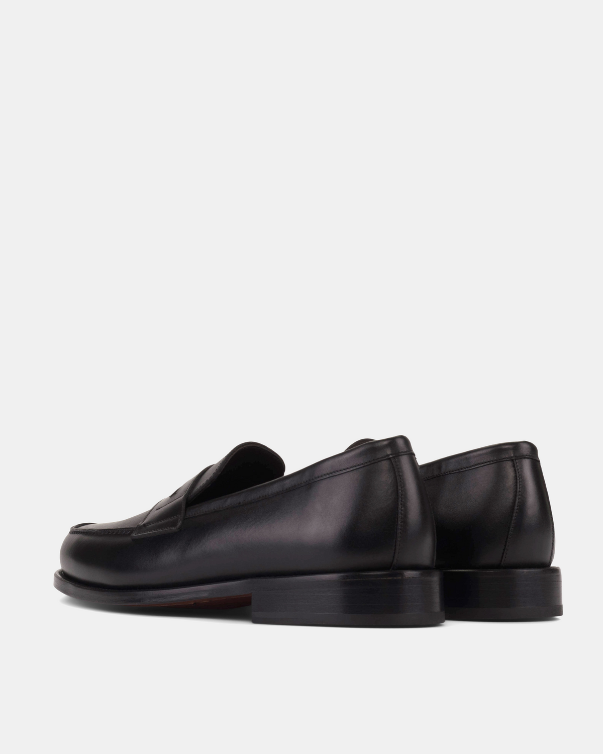 Henry Black Calf Penny Loafer - 144