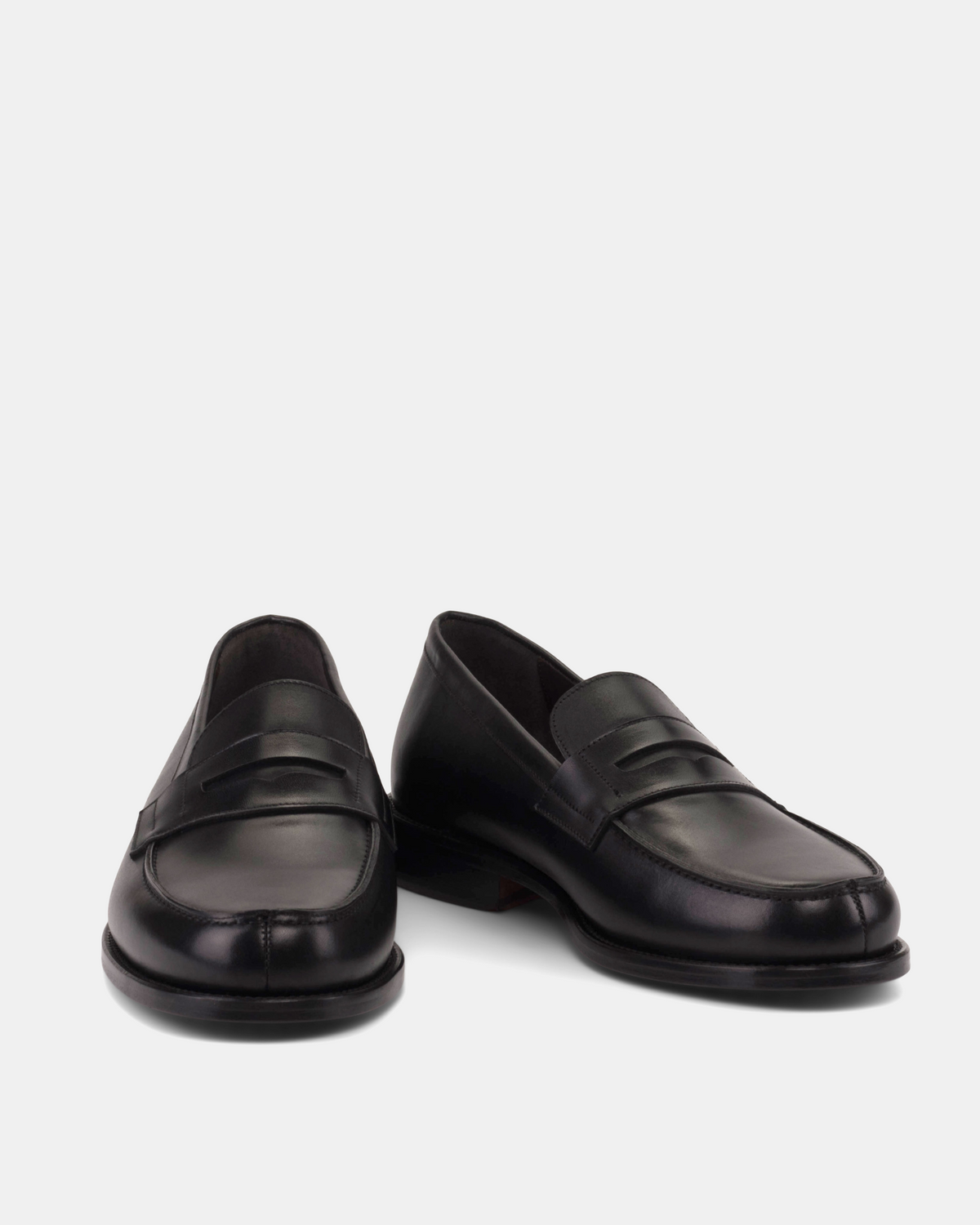 Henry Black Calf Penny Loafer - 144