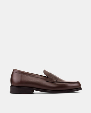 Henry Chocolate Penny Loafer - 144