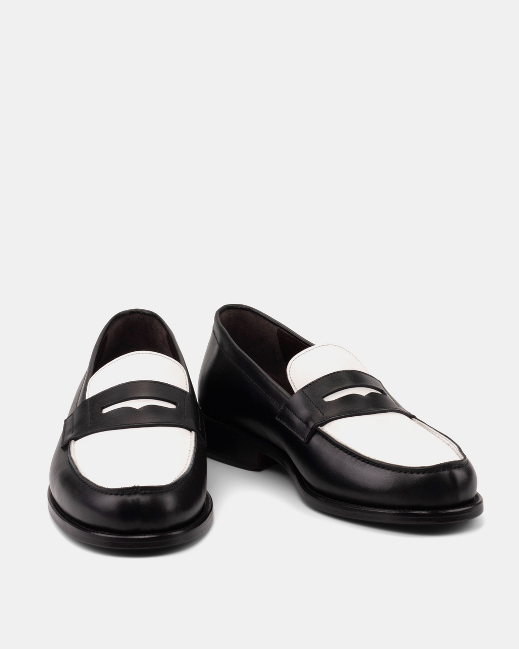 Henry Black & White Penny Loafer - 144
