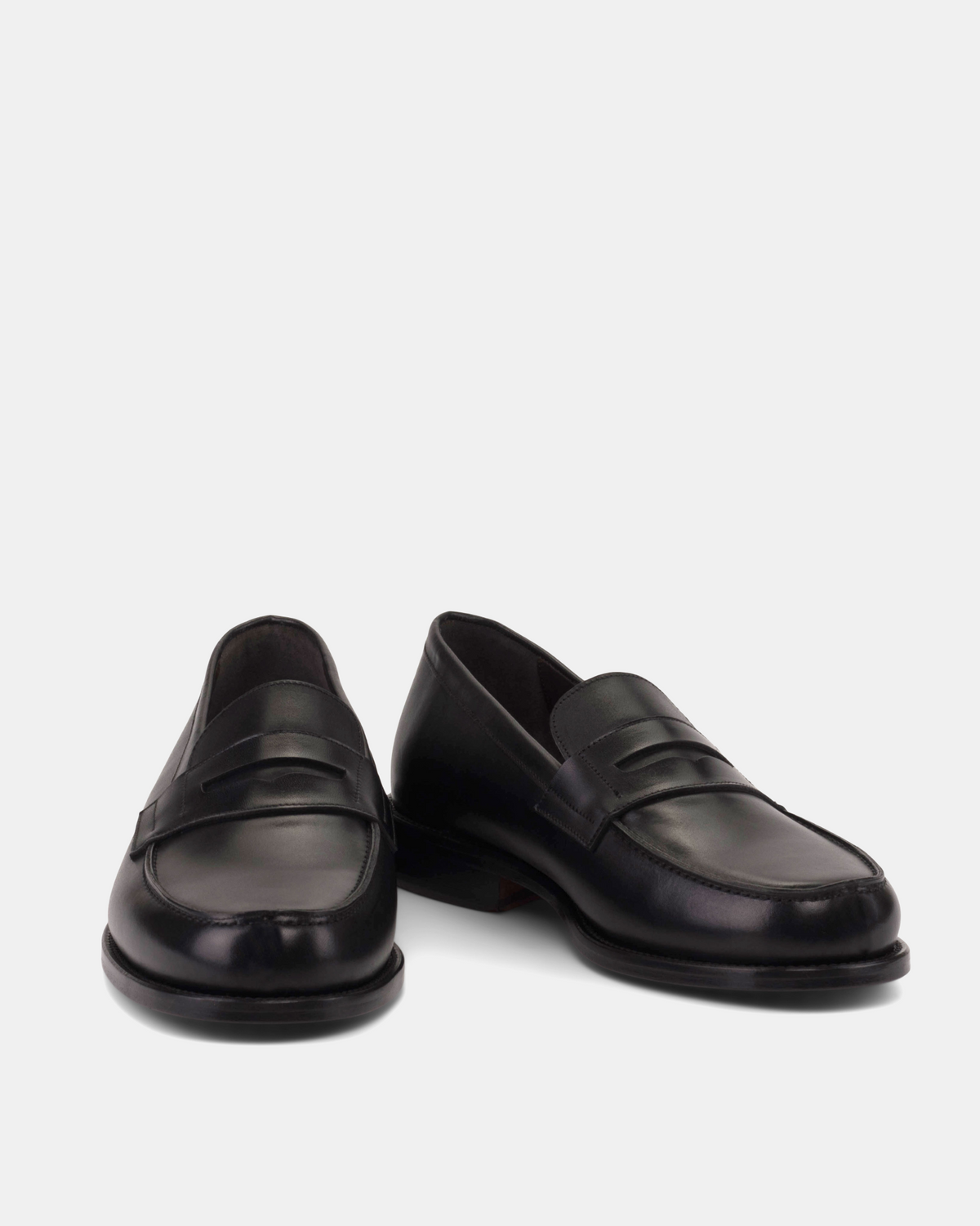 Henry Black Calf Penny Loafer - 144