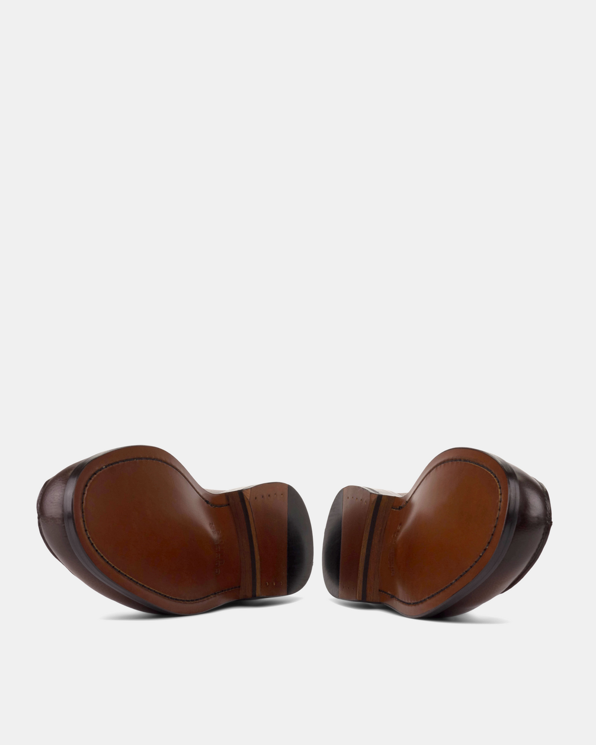 Henry Brown Grain Penny Loafer - 144