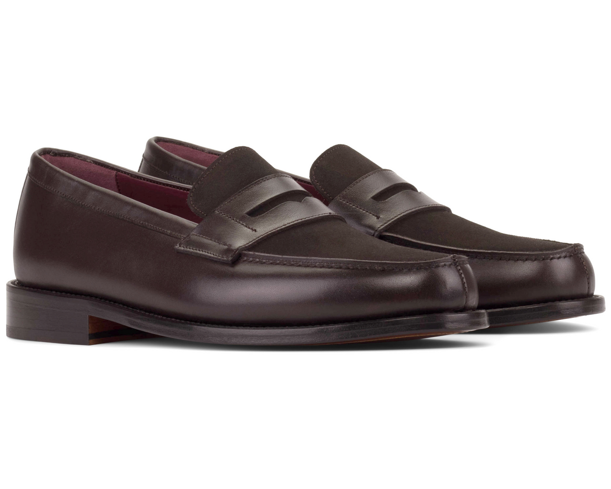 Henry Brown Suede and Calf 144