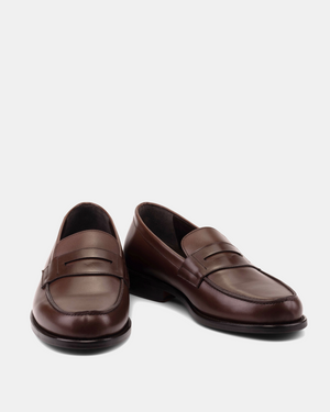 Henry Chocolate Penny Loafer - 144