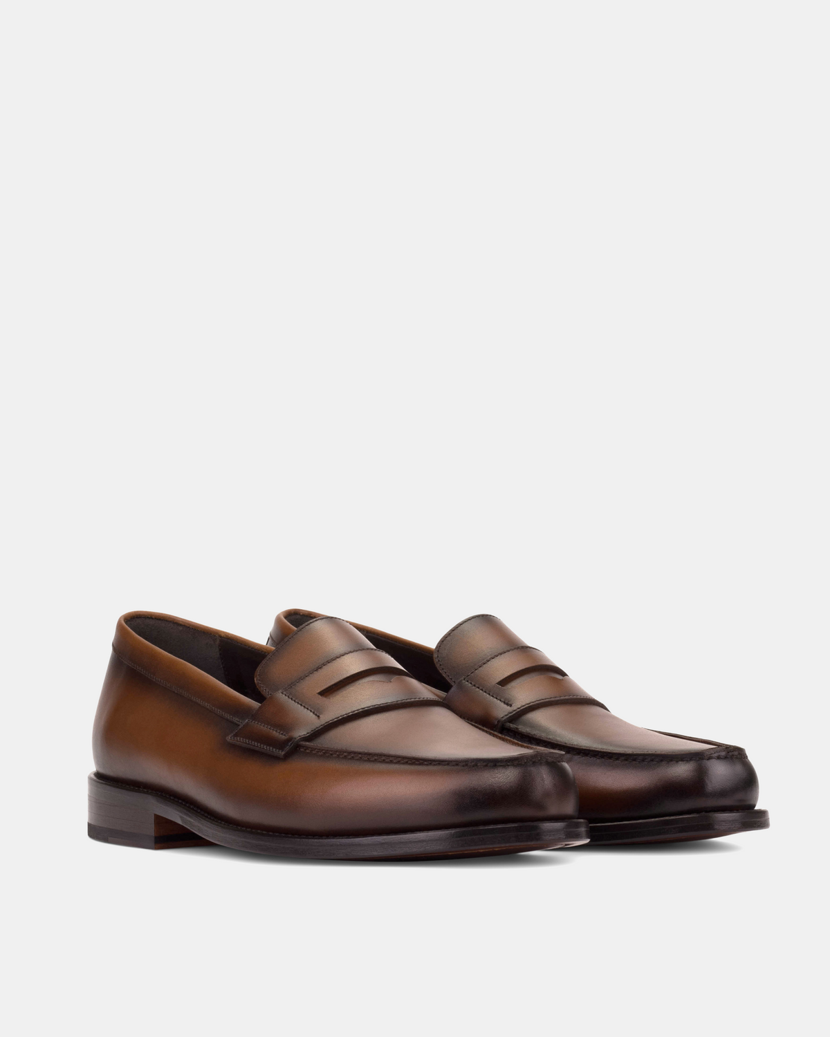Henry Cognac Calf Penny Loafer - 144