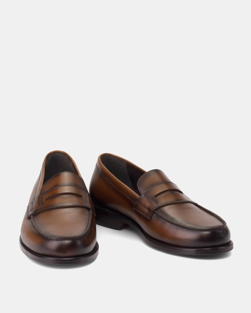 Henry Cognac Calf Penny Loafer - 144