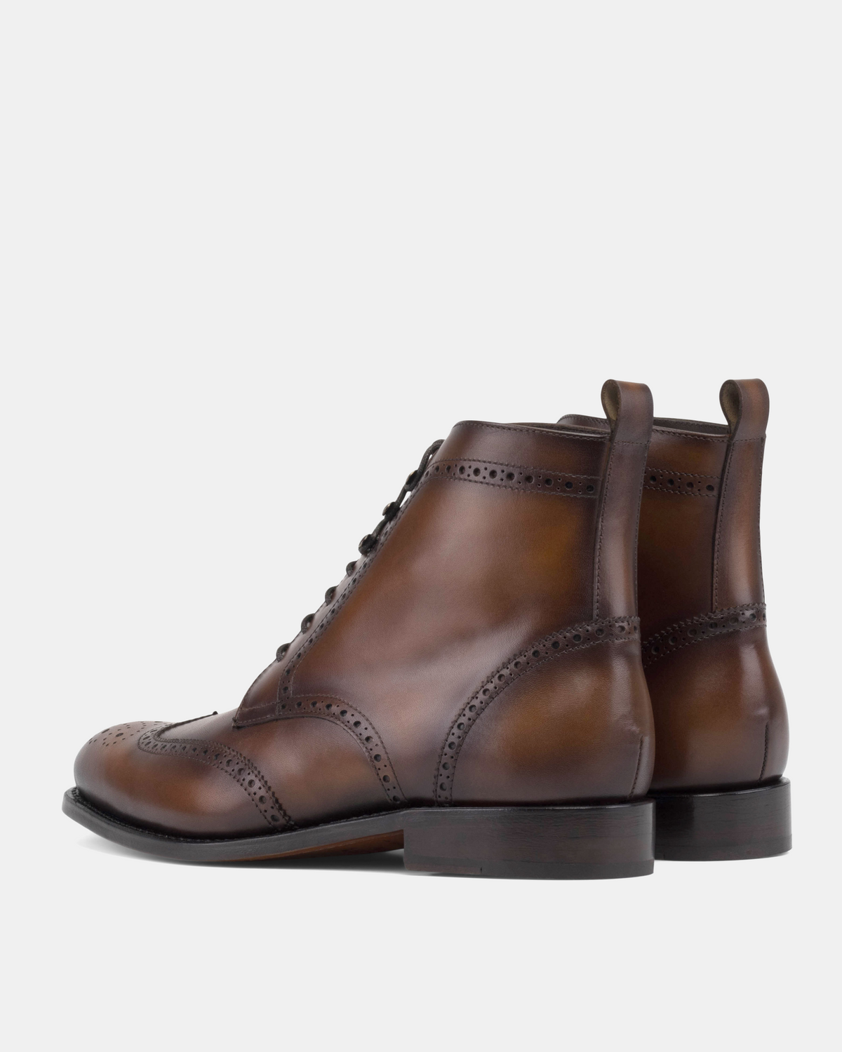 John Brown Wingtip Brogue Boot - 675