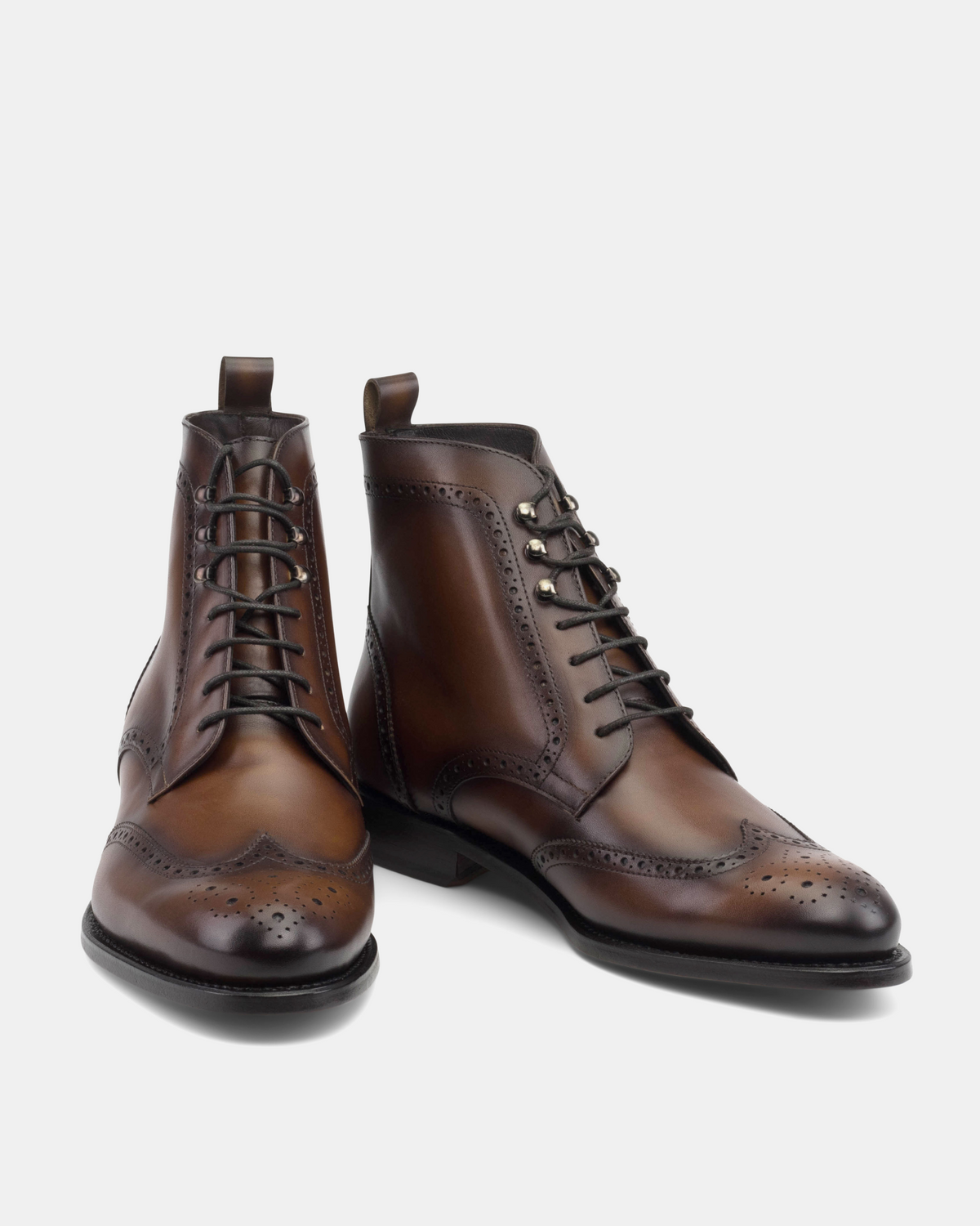 John Brown Wingtip Brogue Boot - 675