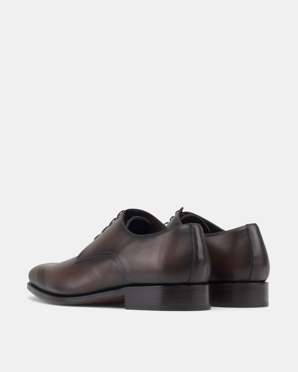 [SALE] - Marco Dark Brown Derby with Half-Rubber Soles - 722