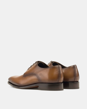 Marco Tobacco Derby Shoe - 722