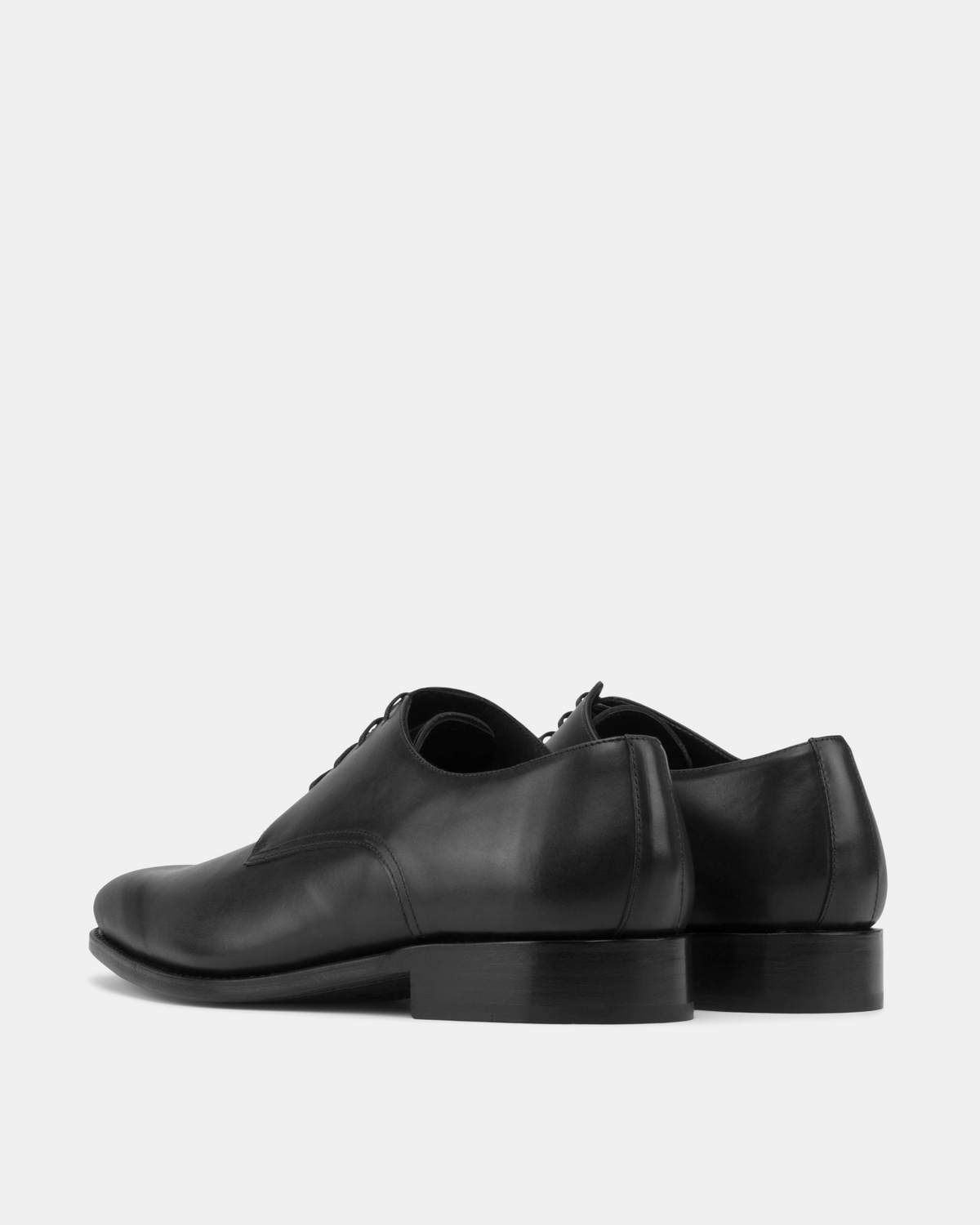 Marco Black Calf Derby Shoe - 722