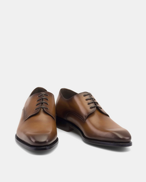 Marco Tobacco Derby Shoe - 722