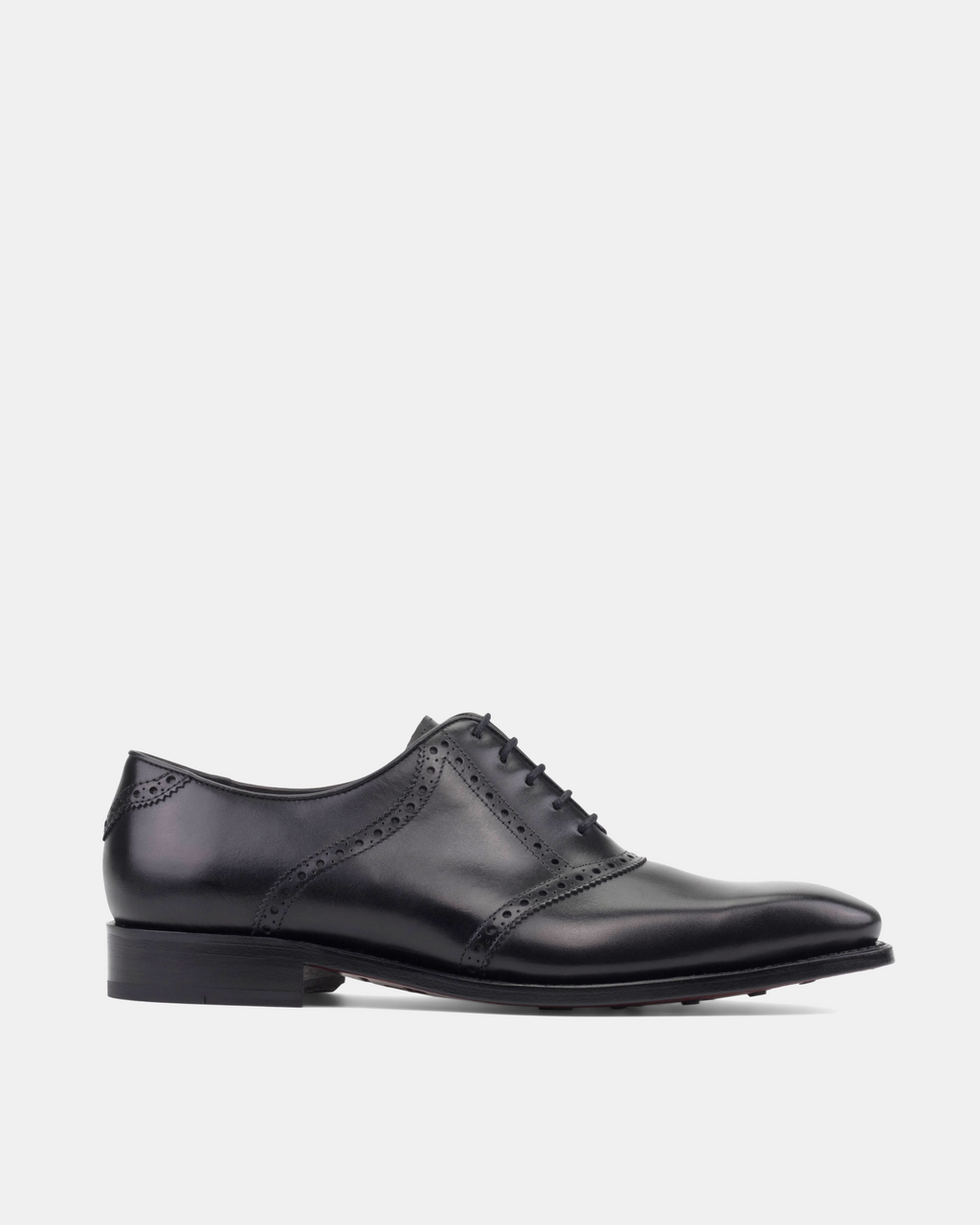 [SALE] - Martin Black Calf Saddle Oxford - 722