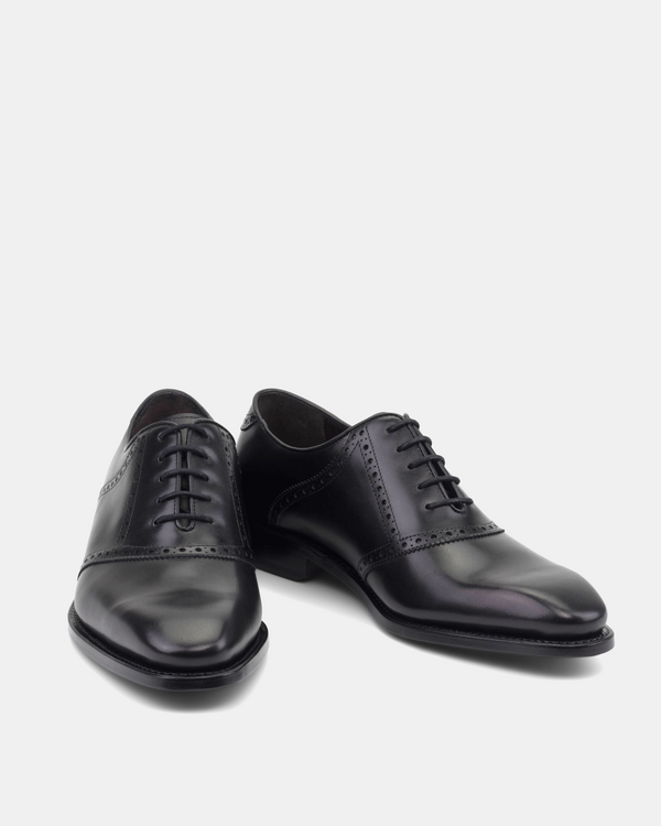 Martin Dark Brown Saddle Oxford - 722