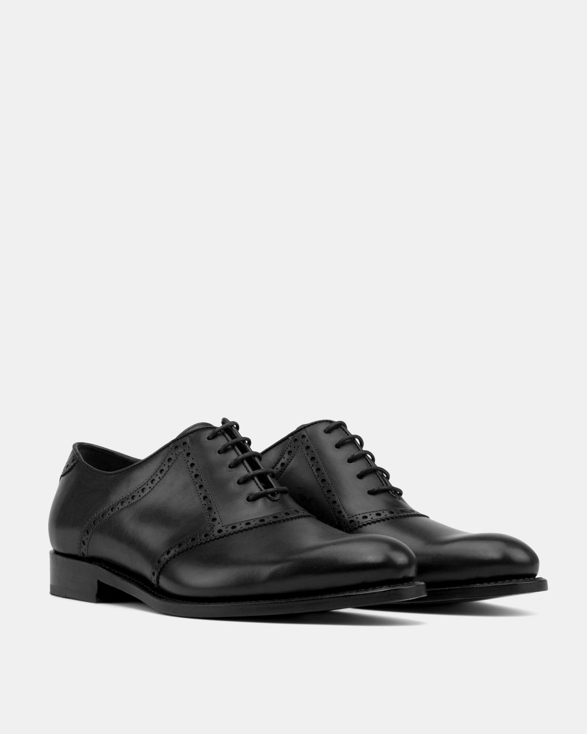 Martin Black Saddle Oxford - 675