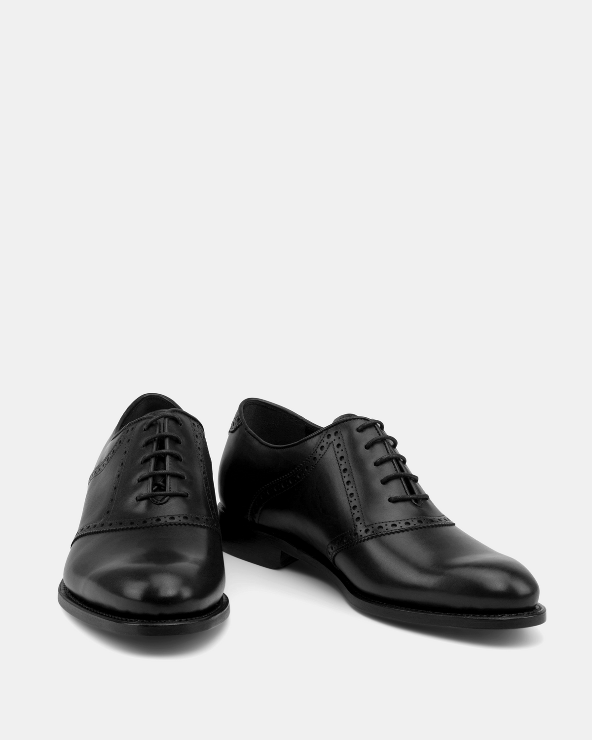 Martin Black Saddle Oxford - 675