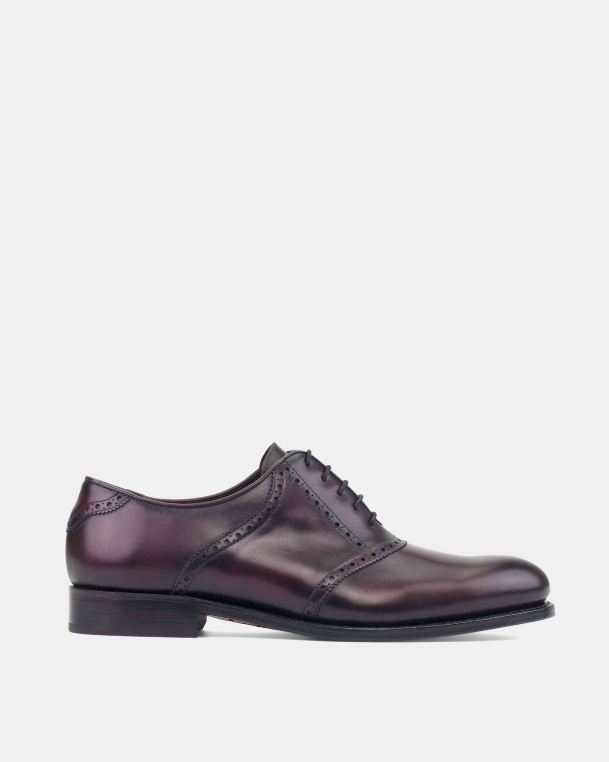 Martin Burgundy Saddle Oxford - 675