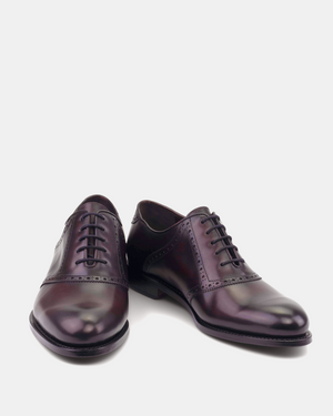 Martin Burgundy Saddle Oxford - 675