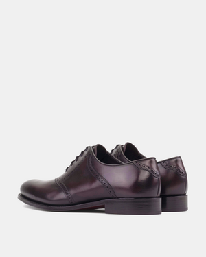 Martin Burgundy Saddle Oxford - 675