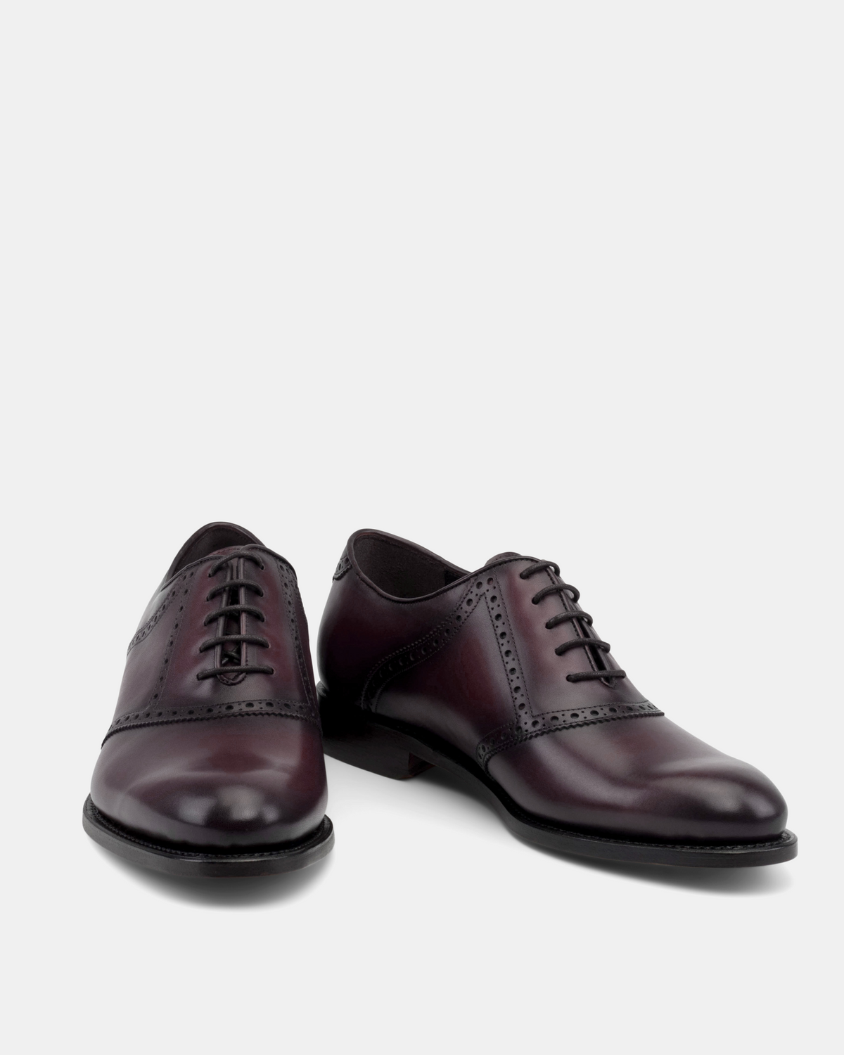 [SALE] - Martin Oxblood Saddle Oxford - 675