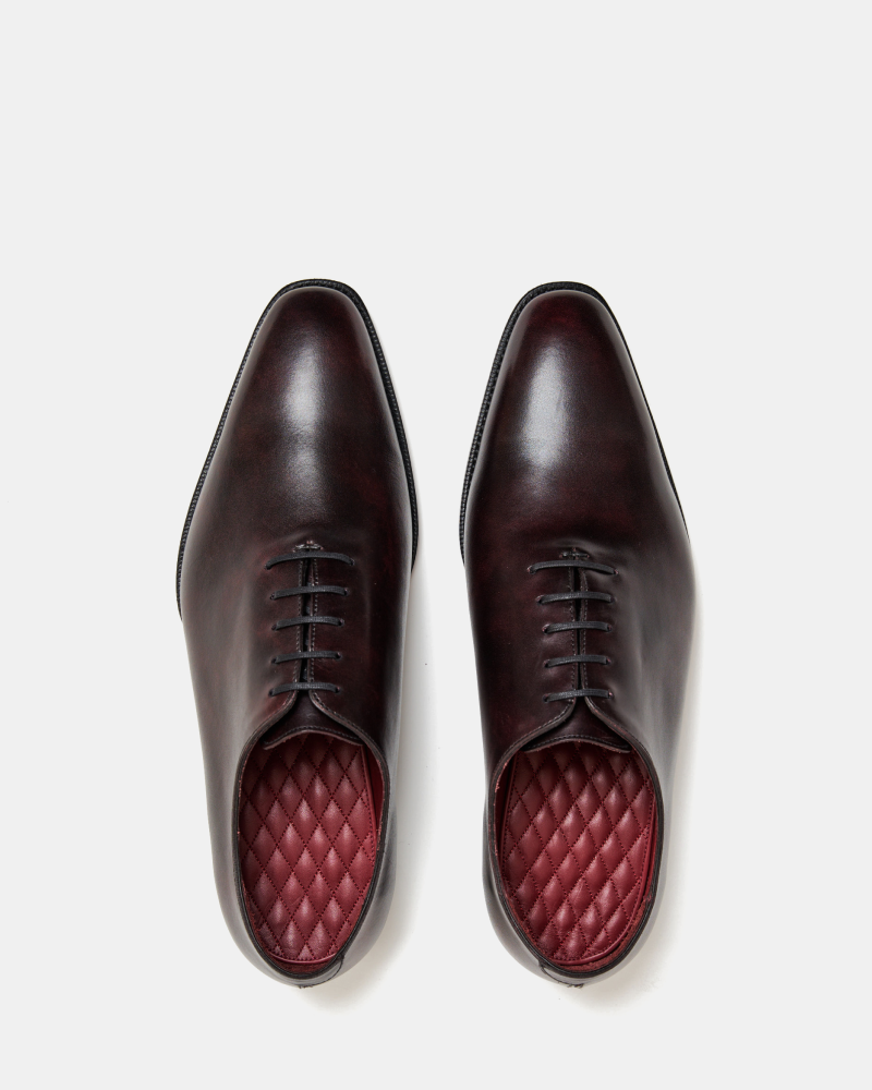 mens red bottom dress shoes Museum Oxblood Wholecut Oxford Dress Shoe 6 UK / 7 US