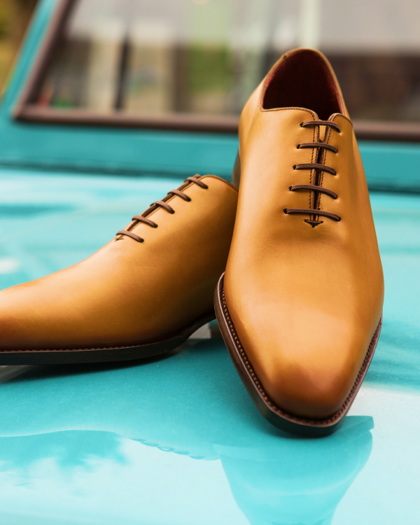 Mustard Patina Wholecut Oxford 9.5 UK / 10.5 US