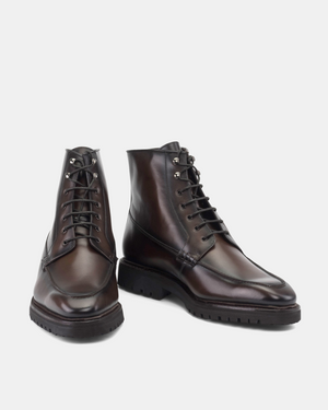 Moc Boot Dark Brown Calf - 722