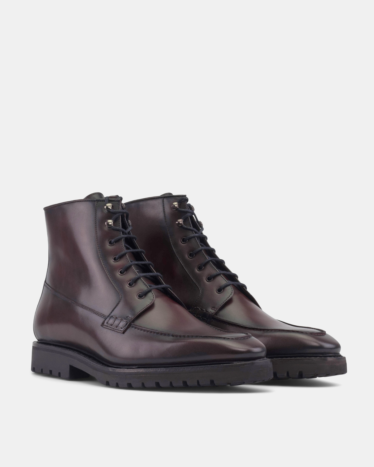 winter boots men dress Men's Formal for The elevated sole provides superior grip and durability for all TucciPolo Black Fur Dress Boots