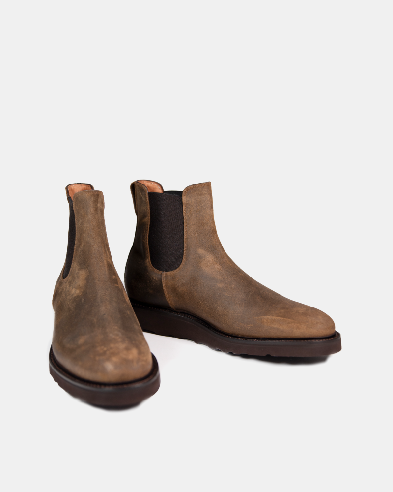 [SALE] - Mole Waxed Lightweight  Chelsea Boot