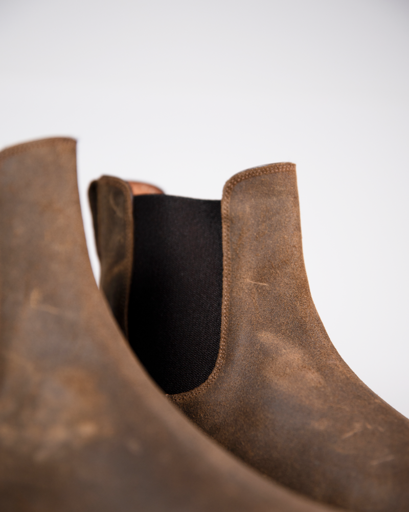 [SALE] - Mole Waxed Lightweight  Chelsea Boot