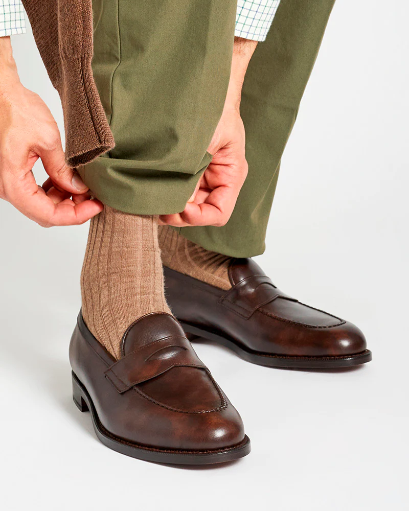 Museum Brown Leather Loafer - Cobbler Union