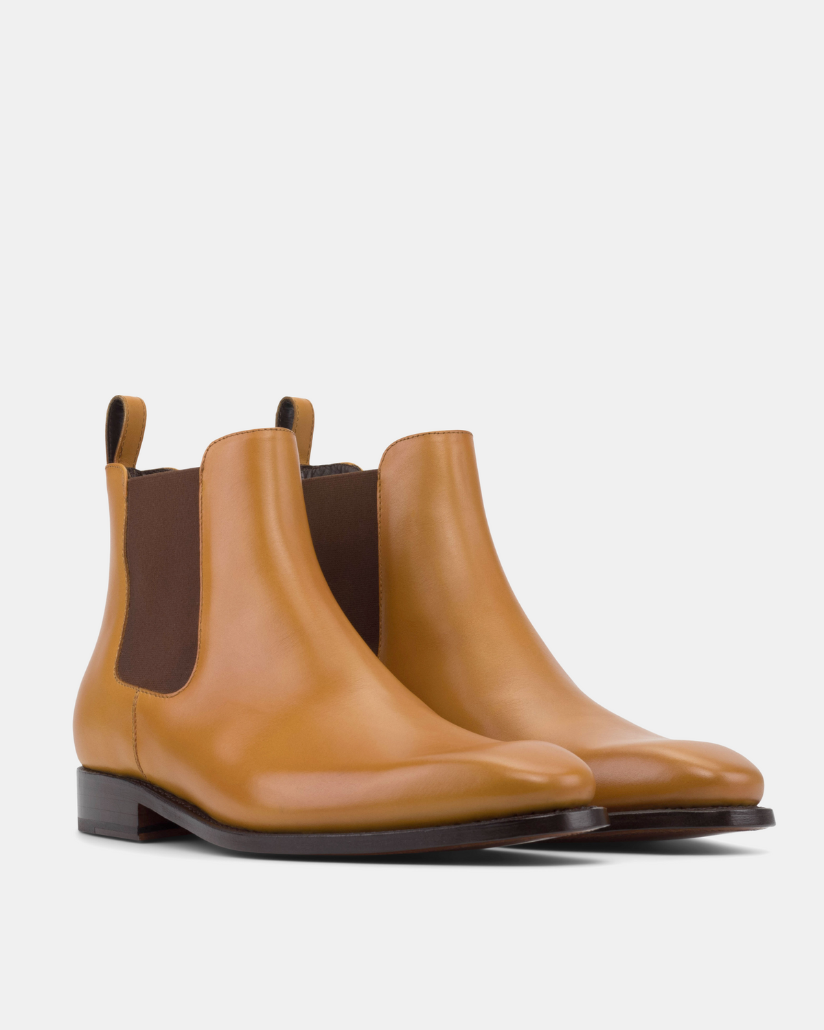 Bennett Smooth Mustard Chelsea Boot - 722