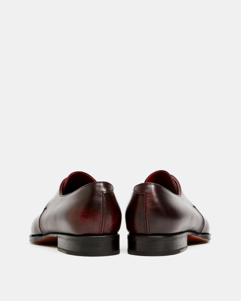 mens red bottom dress shoes Museum Oxblood Wholecut Oxford Dress Shoe 6 UK / 7 US