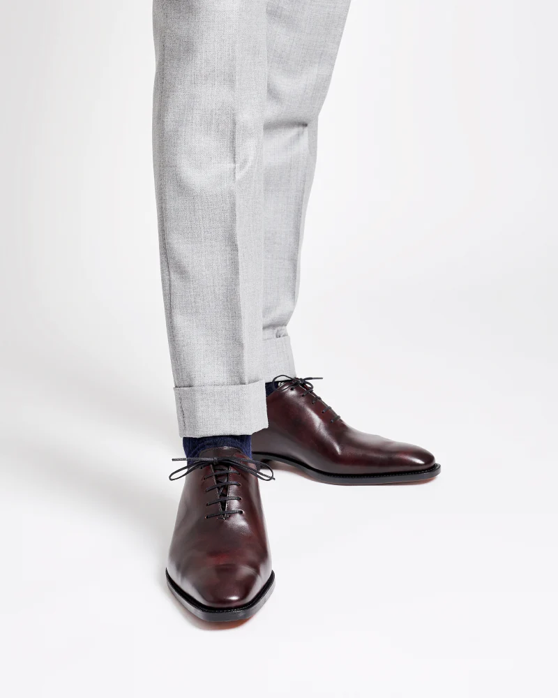 Mens oxblood dress shoes sales