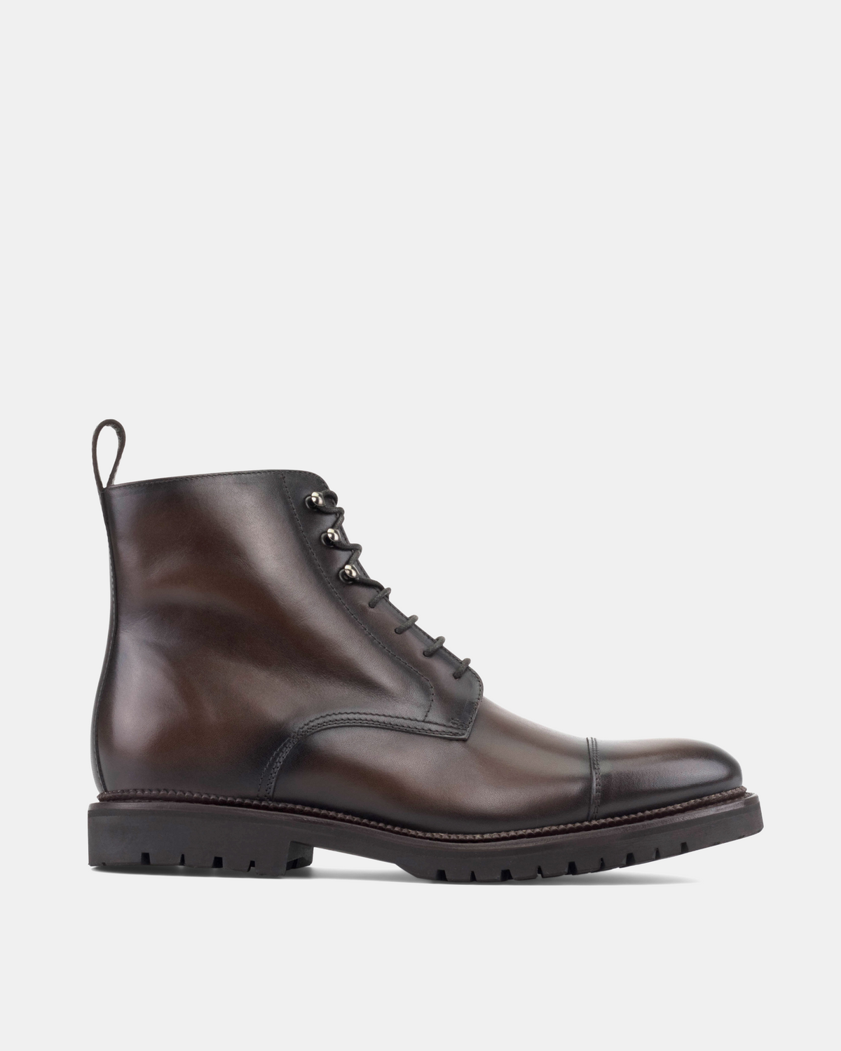 Preston Dark Brown Jumper Boot Commando - 675