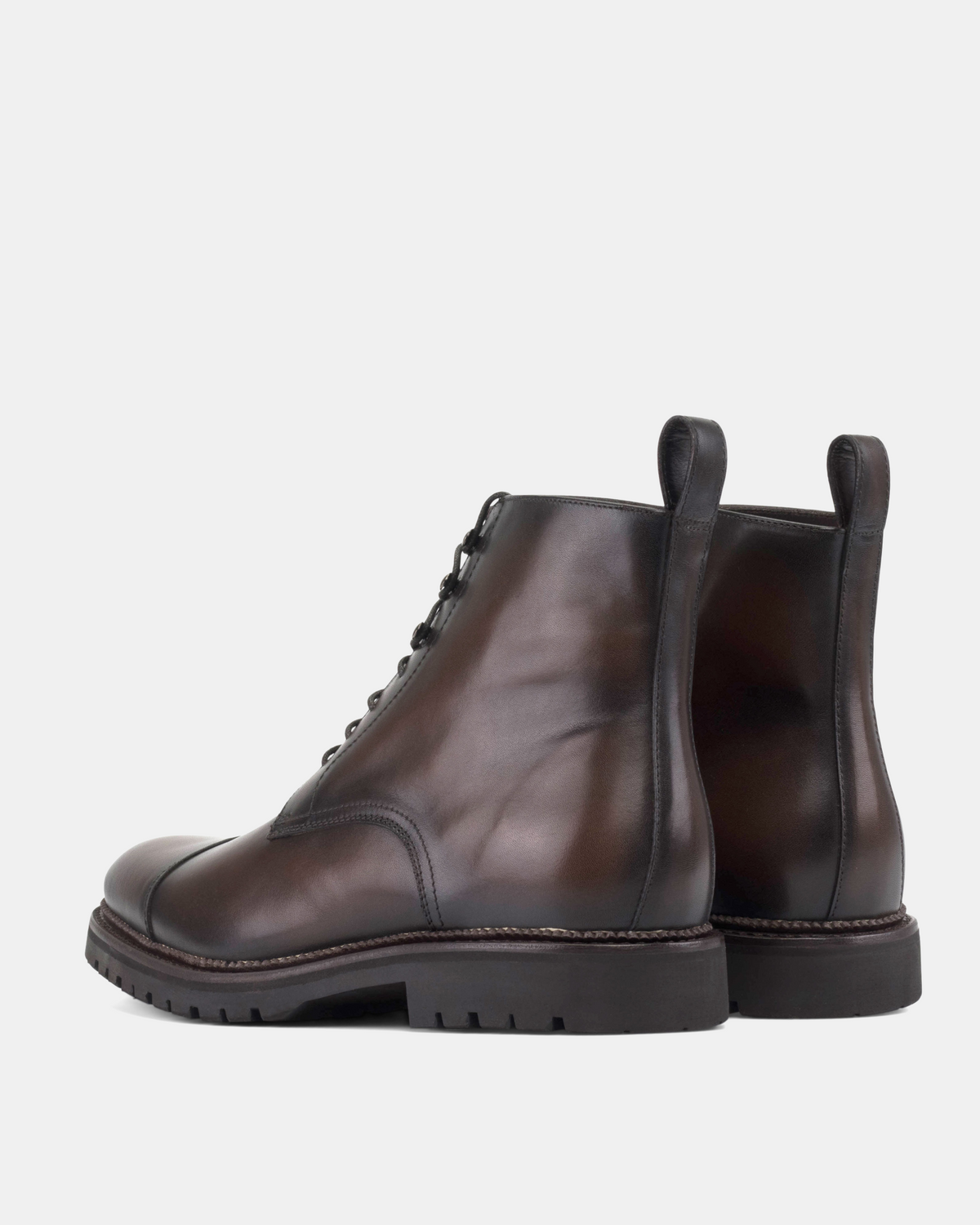 [SALE] - Preston Dark Brown Jumper Boot Commando - 675