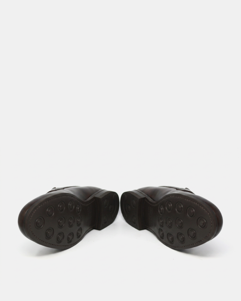 Museum Cognac Leather Penny Loafer