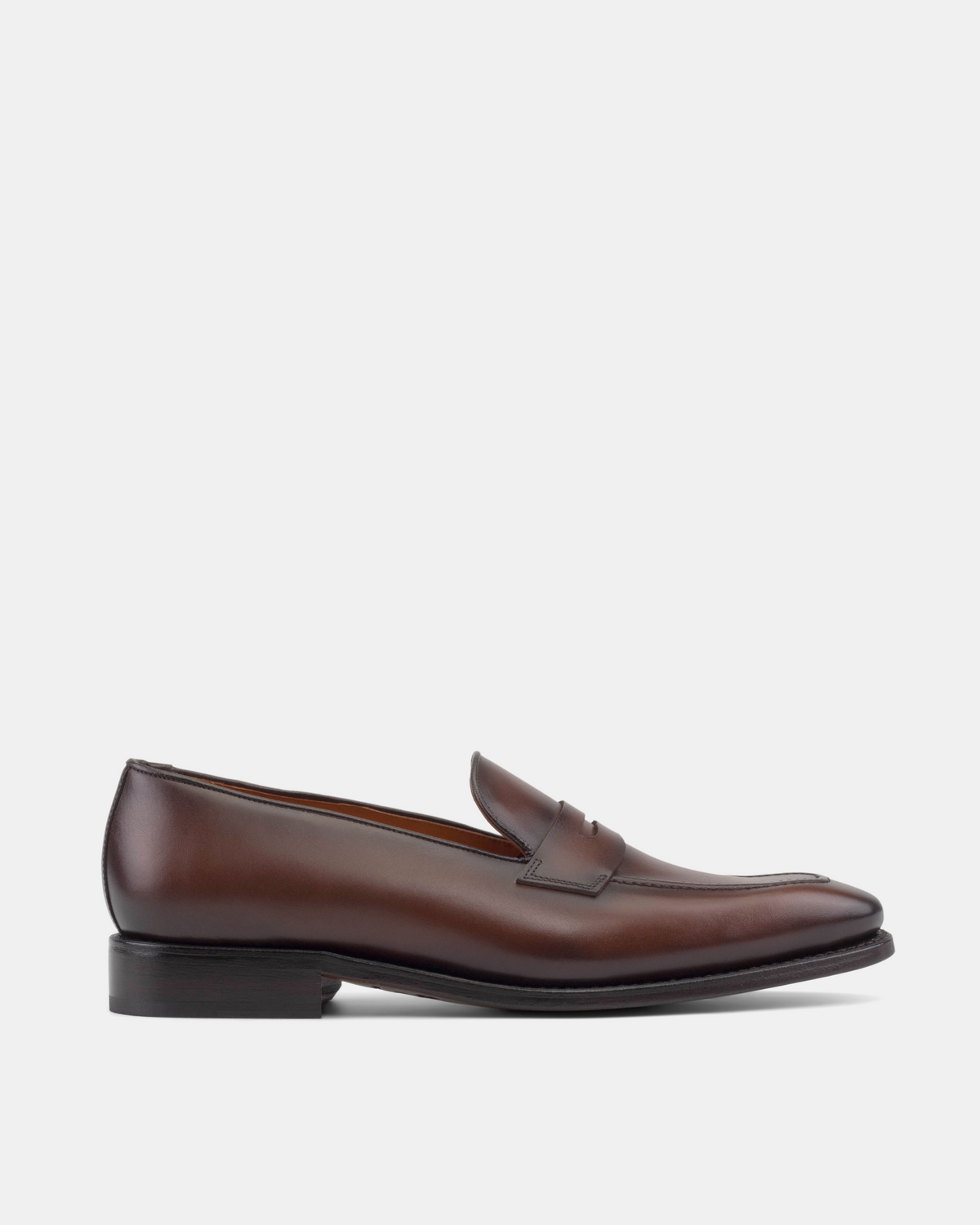 Smith Brown Calf Penny Loafer - 722