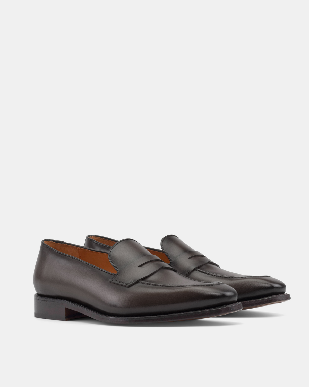 Smith Dark Brown with Half-Rubber Soles - 722