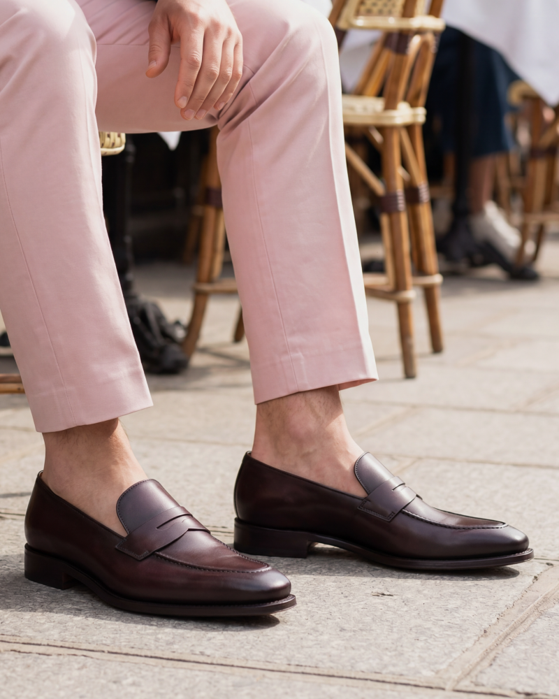 Smith Oxblood Penny Loafer - 722