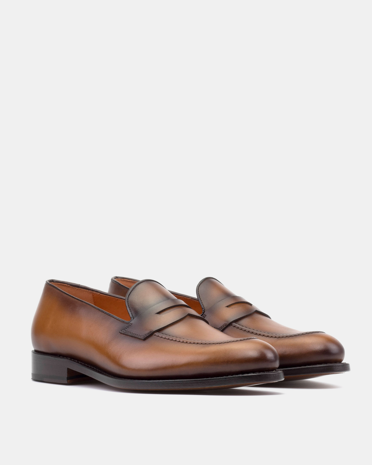 Smith Cognac Penny Loafer - 675